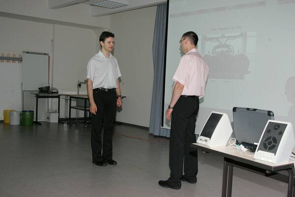 Fachschule, Webprojekte, Pr�sentation,Dietrich Bonhoeffer Berufskolleg, DBB,  2005