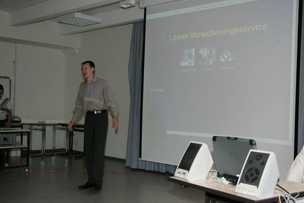 Fachschule, Webprojekte, Pr�sentation,Dietrich Bonhoeffer Berufskolleg, DBB,  2005