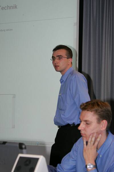 Fachschule, Webprojekte, Pr�sentation,Dietrich Bonhoeffer Berufskolleg, DBB,  2005
