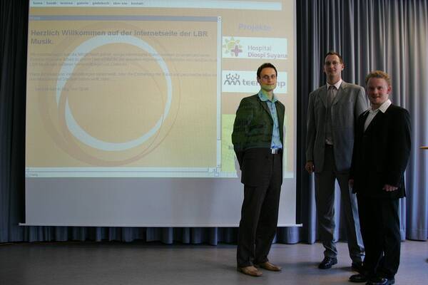 Fachschule, Webprojekte, Pr�sentation,Dietrich Bonhoeffer Berufskolleg, DBB,  2005