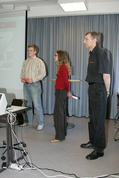 Fachschule, Webprojekte, Pr�sentation,Dietrich Bonhoeffer Berufskolleg, DBB,  2005