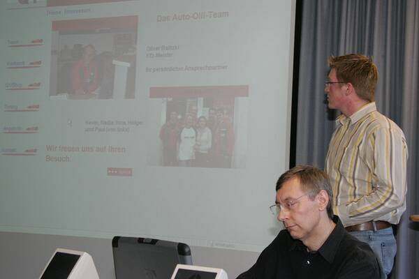 Fachschule, Webprojekte, Pr�sentation,Dietrich Bonhoeffer Berufskolleg, DBB,  2005