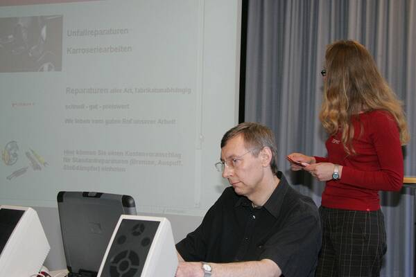 Fachschule, Webprojekte, Pr�sentation,Dietrich Bonhoeffer Berufskolleg, DBB,  2005