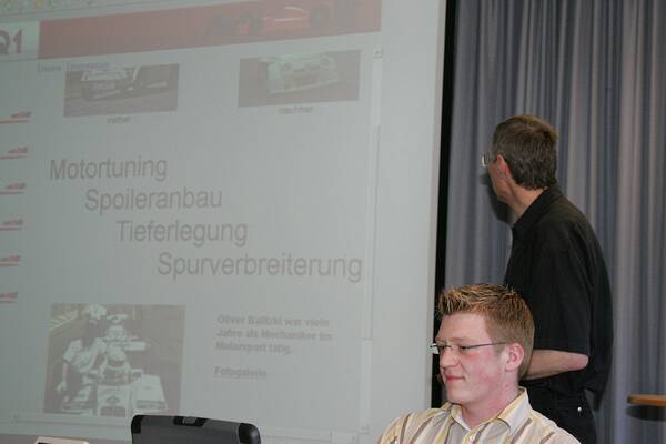 Fachschule, Webprojekte, Pr�sentation,Dietrich Bonhoeffer Berufskolleg, DBB,  2005