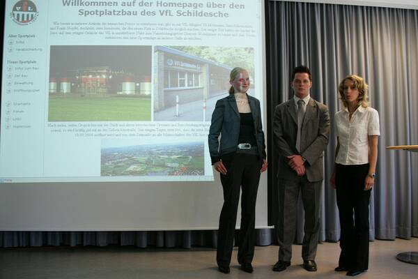 Fachschule, Webprojekte, Pr�sentation,Dietrich Bonhoeffer Berufskolleg, DBB,  2005