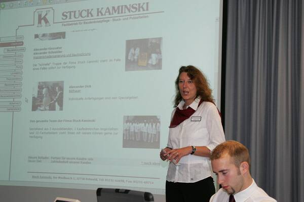 Fachschule, Webprojekte, Pr�sentation,Dietrich Bonhoeffer Berufskolleg, DBB,  2005